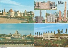 Rimini, Viserba, Italia in miniatura 4 cartoline nuove. Parco turistico e giochi