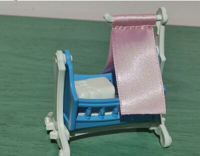 PLAYMOBIL BABYBETT RF 70893 5313 VIKTORIANISCHE SERIE ROSA MANSION SCHLAFZIMM...