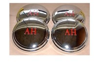 Austin Healey Sprite Chrome Hub Cap Set As Nos Austin Healey Sprite Chrome Hub Cap Set As Nos