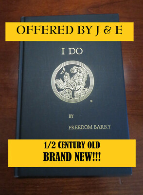 ''I Do'' by Freedom Barry, 1/2 century old, virtually brand new out of case!