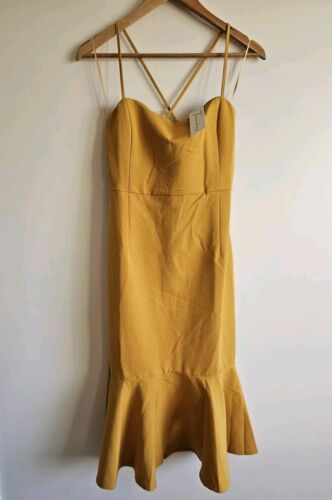BNWT Two Sisters Eveleen Dress Yellow Size 12 - Picture 1 of 10