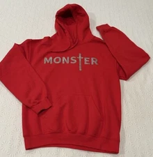 Lady Gaga Hoodie Monster Red Sweatshirt S Haus Of Gaga Las Vegas Residency HTF!!