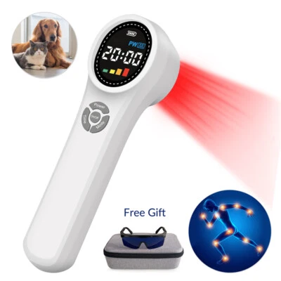 TOPONECHOICE Kalt Laser Therapiegerät Schmerzlinderung Soft laser für Haustier Katze Hund