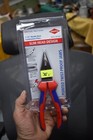 KNIPEX 7-1/4" NADELNASE SLIM HEAD DESIGN 08 22 185 SBA