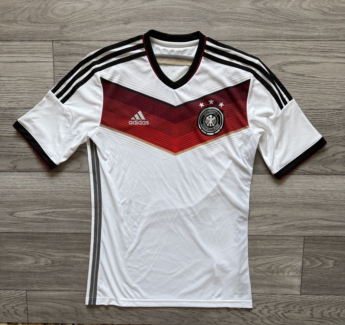 Germany 2014/2015 Home Adidas Football Shirt Soccer Jersey Size S