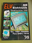 ELV Elektronik - Hauptkatalog 1998 - Schmökerspaß auf 614 Seiten