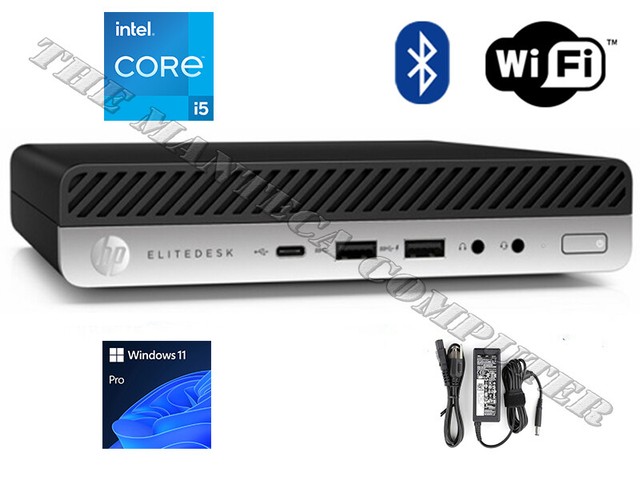 HP EliteDesk 800 G5 Mini i5-9500T | up to 32GB RAM | 2TB SSD | Win11 | Wi-Fi+BT