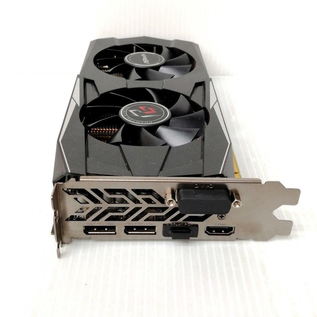 ASROCK GRAPHICS BOARD PG D RADEON RX580 8G OC IN WORKING