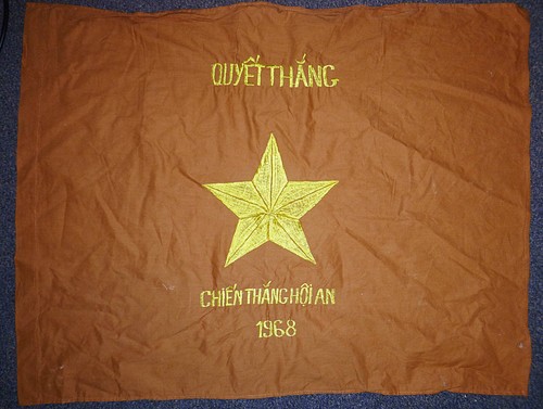 Battle of Hoi An - Viet Cong Flag - NLF, Tet Offensive 1968 - Vietnam War, F.152