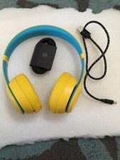Beats by Dr Dre Solo3 Wireless On-Ear Headphones Limited Club Edition Yellow Blu