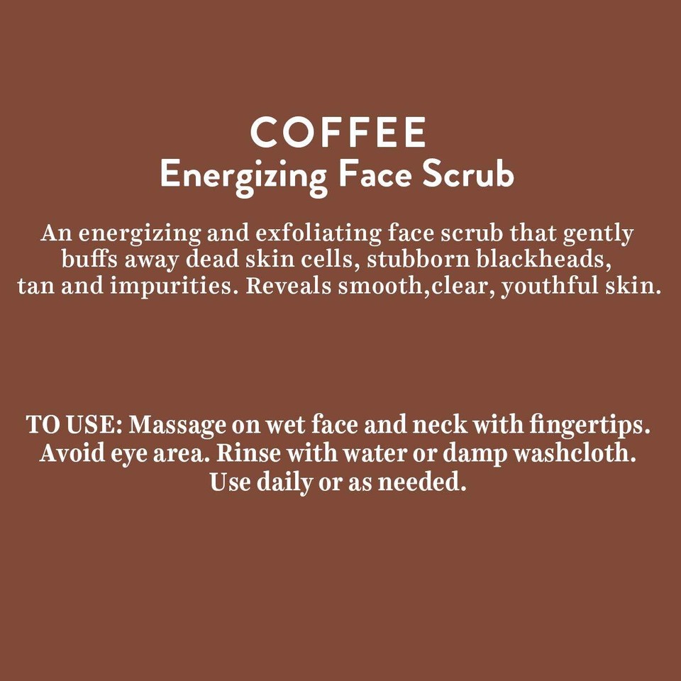 Biotique Coffee Energizing Face Scrub For All Skin Types 50gm eBay