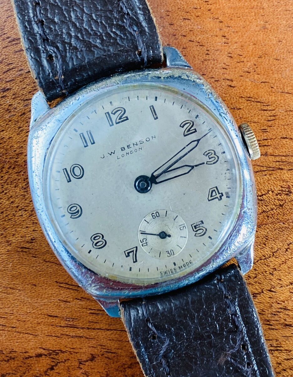 JW Benson London Vintage, Preloved Watch, Unisex Size, Circa JW Benson London Vintage, Preloved Watch, Unisex Size, Circa