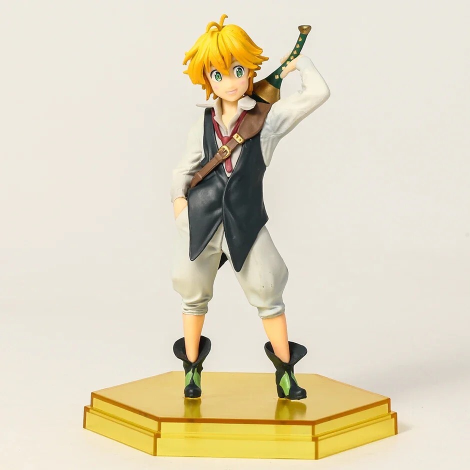 Figurine Meliodas Dragon's Judgement de 16 cm pour décoration de bureau manga