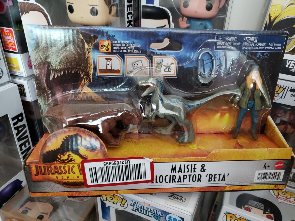 ジュラシック・ワールド Maisie & Velociraptor 'Beta' Amazon.com: Jurassic World Dominion Human & Dino Pack Maisie