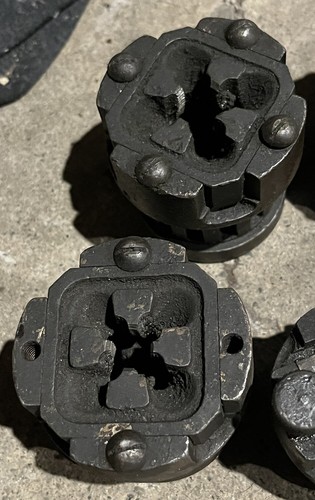 12 Reed Mfg.Ratcheting Die Head for Pipe Threader, Heads Only - Picture 2 of 5