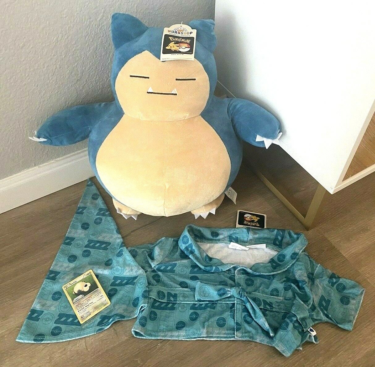 snorlax build a bear ebay