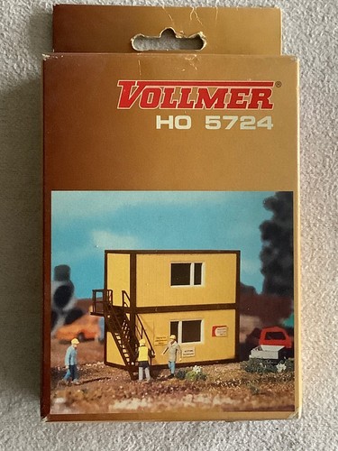 ✅Vollmer 5724 H0/1:87 contenedor residencial/oficina 2 uds - NUEVO/EMBALAJE ORIGINAL (EW130-11R5/2) | Zustand: Gebraucht