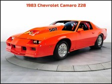 1983 Chevrolet Camaro Z28 New Metal Sign Beautiful Restoration