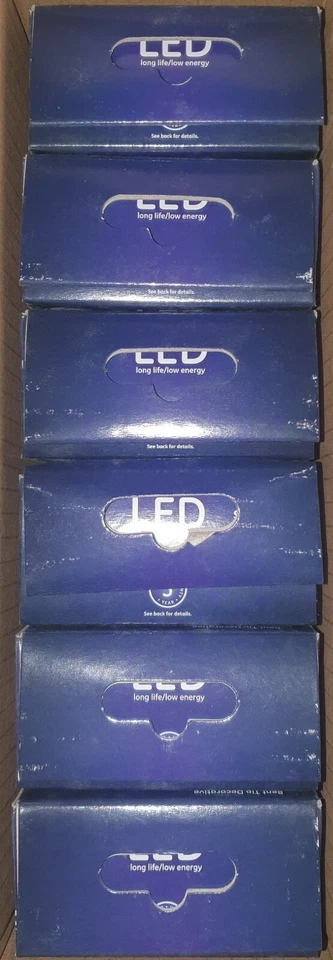 GE 23265 CAC LED 5W 500 Lumens 80 CRI Candelabra E12 Dimmable Qty 12 - Image 2 of 3