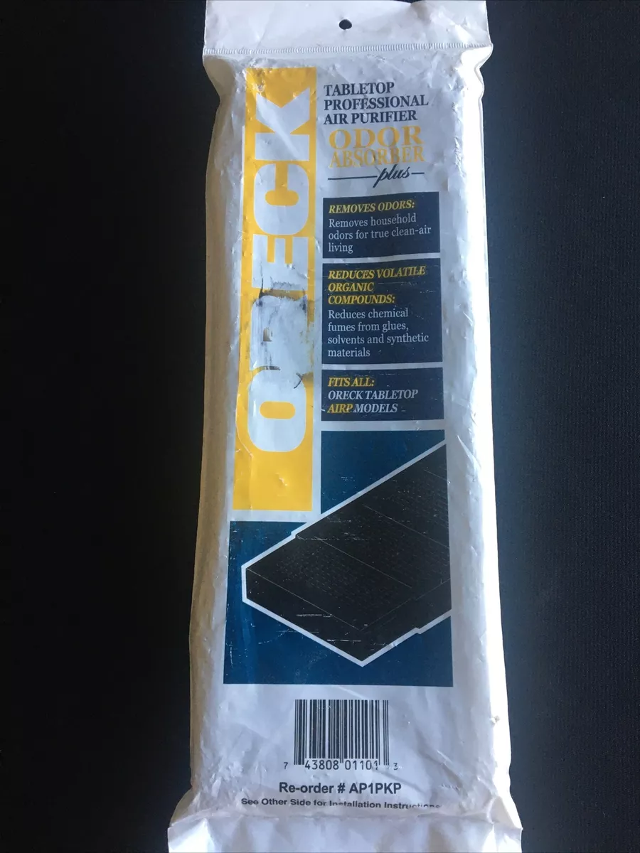 Oreck XL Filter AP1PKP Tabletop Professional Air Purifier Odor Absorber New