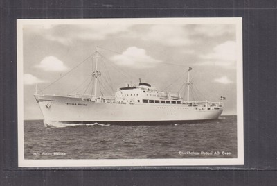 SWEDEN '' SS STELLA MARINA '' SVEA LINE, c1960 ppc., unused.