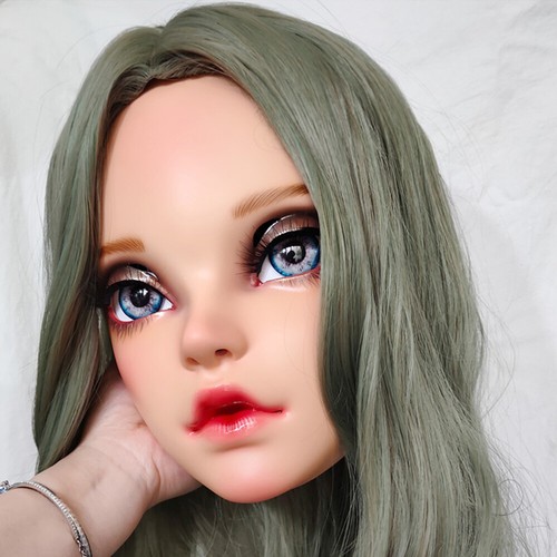 BJD Maske Kigurumi Animierte Make-up Maske BJD Puppe Gesicht Cosplay Kopfs chale - Picture 11 of 21