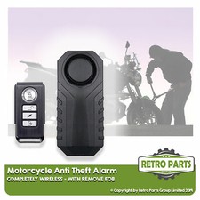 Wire-free Motorbike Alarm For BSA Easy Install Anti-Theft Protect