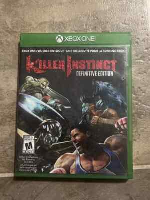 Killer Instinct: Definitive Edition (Microsoft Xbox One, 2016) CIB NO SOUNDTRACK