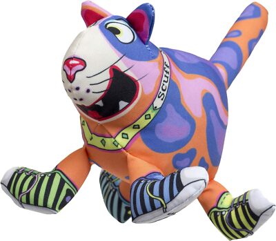 Durable Dog Toy with Squeaker - Floppy Tough Chew Toy, That Sneaky Medium 