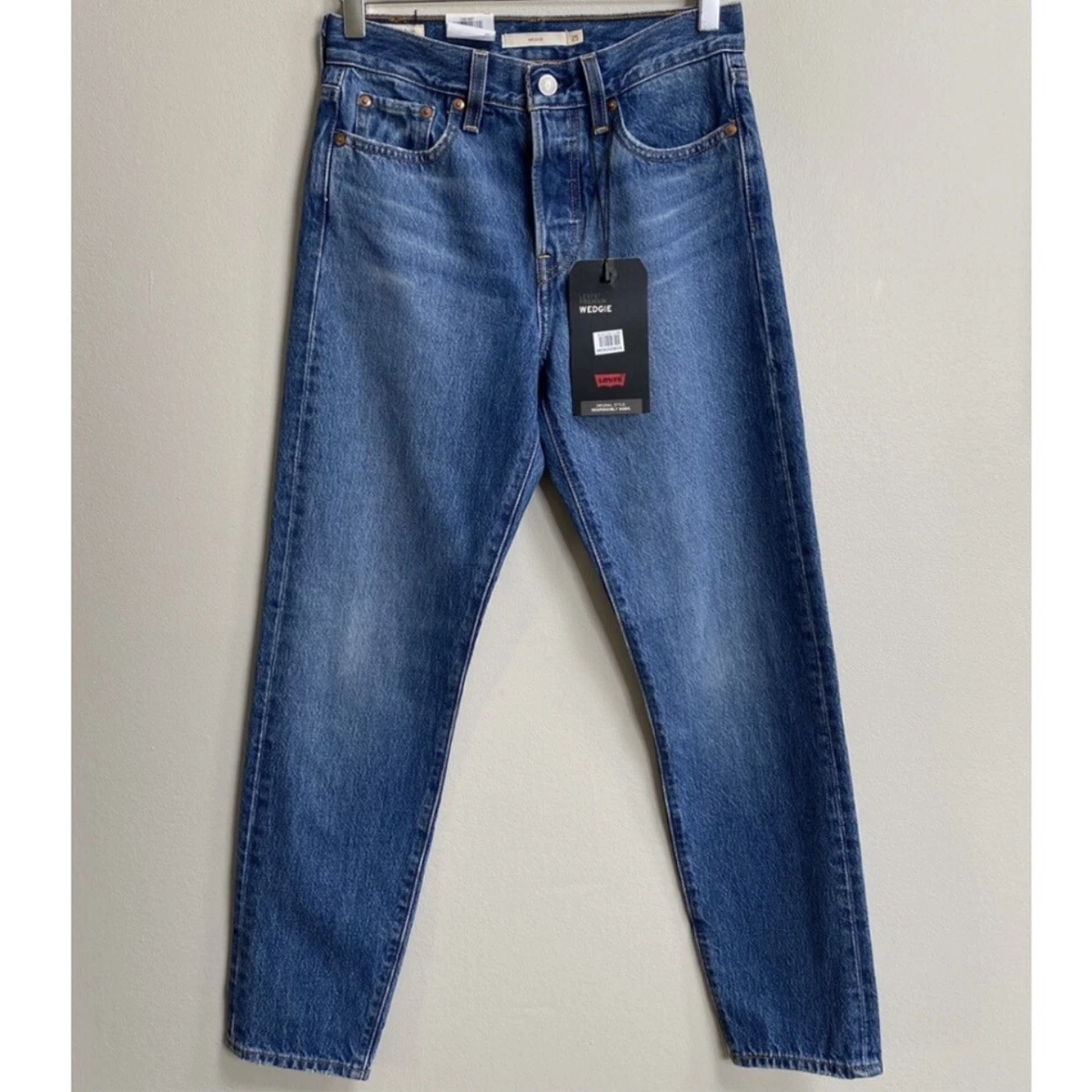 Wedgie icon fit 2025 high waist ankle jeans