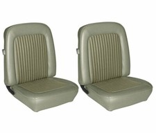 1968 Mustang Front Rear Seat Upholstery- Ivy Gold Made By Tmi - In Stock