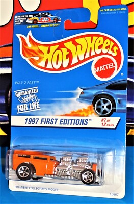 Way 2 Fast Hot Wheels 1997 First Editions #7 of 12 5sp on Old Type