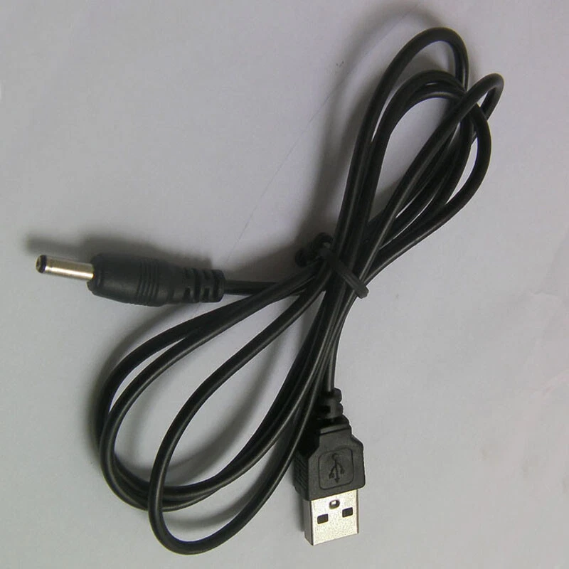 USB Male To DC 3.5mm Jack Female Connector Cable Cord 1.5M/4.9Ft Charge only - Image 2 of 4