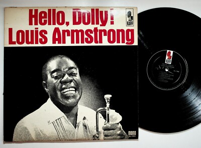 Louis Armstrong Hello Dolly Mono LP Kapp KL 1364 Jazz Standards Broadway Hits