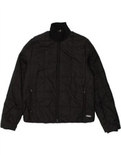 Fila Womens Padded Jacket Uk 16 Large Black Polyester Ay13