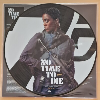 James Bond No Time To Die Picture Disk Vinyl EXCLUSIVE 007 Billie Eilish 