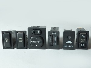 1998 - 2003 Toyota Sienna Door Mirror Adjust Dimmer Rear Vent BuTTon Switch OEM