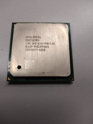 Intel  Pentium 4 Prozessor  CPU Socket PPGA478 -1,8 GHz-Cache 512 KB L2  400MHz