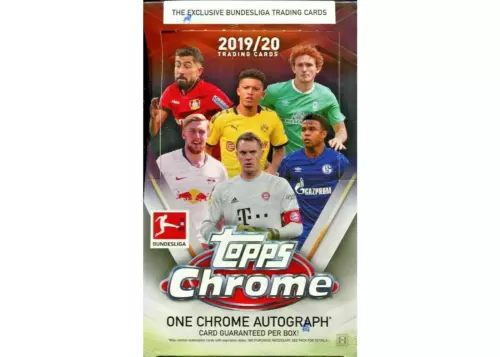2019/20 Topps Chrome Bundesliga Soccer Factory Sealed Hobby Box