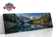 The Stillness Beneath Peaks Canvas Print for Home Decor, Wall Decor Art Poster