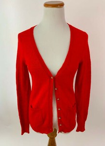 Details about J. CREW red alapca merino wool cardigan sweater M Details about J. CREW red alapca merino wool cardigan sweater M