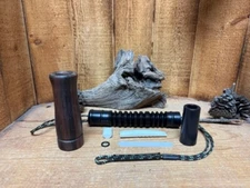New Item!!!    Deer Grunt Call Un-Finished Kit    Macassar Ebony Barrel
