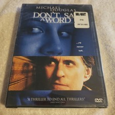 Don't Say a Word DVD, 2001 Brand New/Sealed/Unopened