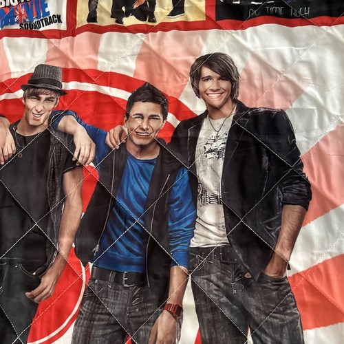 Big Time Rush Band Quilt Blanket 59 X 54“ nickelodeon - Bild 3 von 7