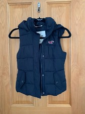HOLLISTER XS GILLET NAVY BLUE PRE-OWNED