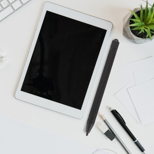 2 szt. Płytka do pisania Szczotka Tablet Pen Rysik Ekran dotykowy Maluch - Zdjęcie 3 z 12