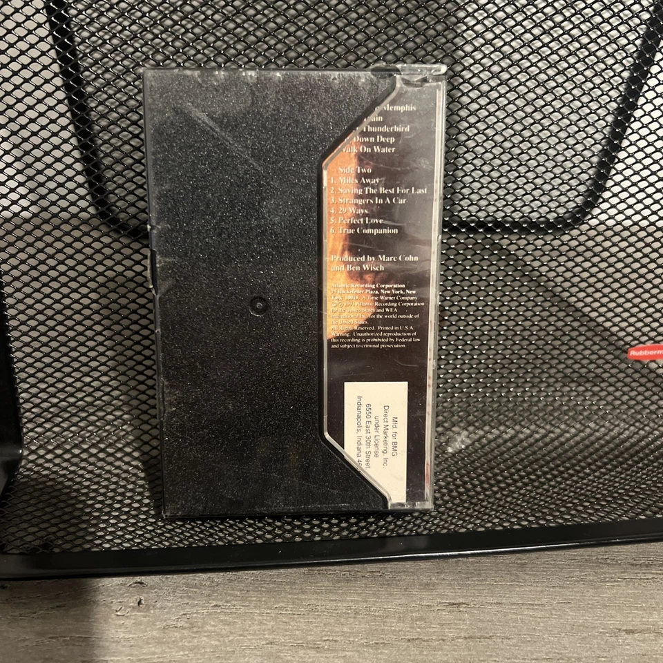 Marc Cohn Cassette Tape, 11 Songs Including Wedding Hit “True Companion”  Sealed - Image 3 of 4