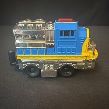 VTG Fisher Price Geotrax All About Trains Chrome Diesel 2005, Tested, Works