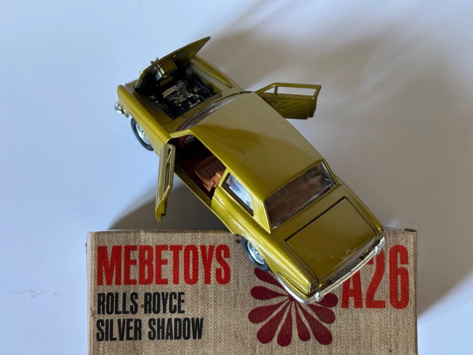 MEBETOYS ROLLS ROYCE SILVER SHADOW N. A26 + BOX MINT - Immagine 3 di 4