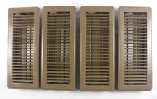 Lot of 4 Hart & Cooley Lay-In Floor Register, 13-1/2" L X 5-1/2" W X 1-1/2" H